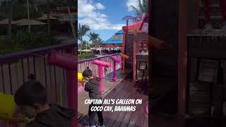 Exploring Captain Jill’s Galleon on Coco Cay Royal Caribbean’s private island [upl. by Atela]