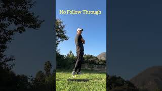 No Follow Through golf ott miracleswing [upl. by Dan420]