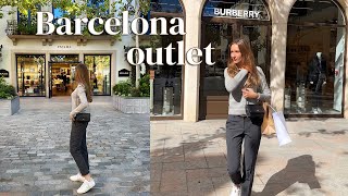 LA ROCA VILLAGE  CRAZY OUTLET IN BARCELONA BURBERRY PRADA YSL GUCCI 50 OFF [upl. by Cirri303]