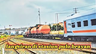 Senja di stasiun pulu brayan RAZQA amp ZEA FAMILY sedang live sekarang [upl. by Collete]