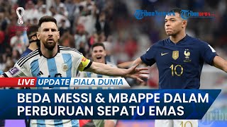 Pembeda Lionel Messi dan Kylian Mbappe dalam Perburuan 1 Rekor di Piala Dunia 2022 Tercatat 5 Gol [upl. by Enialahs]