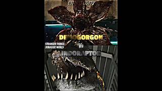 Demogorgon vs Indoraptor demogorgon indoraptor jurassicworld vsedit vsbattle strangerthings4 [upl. by Cyndie452]