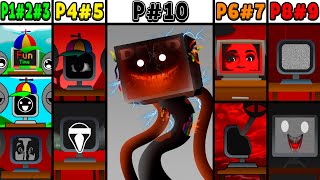 All Phases of Mr Fun Computer in Incredibox Sprunki From 1 Phase to 10 Phase [upl. by Wadsworth]