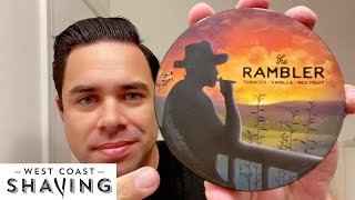 The Rambler Shaving Soap By Zingari Man The Daily Shave [upl. by Yeliah842]