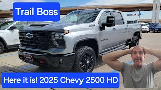 I Got my hands on one I said it 2025 Chevy Silverado 2500HD TRAIL BOSS review [upl. by Lathrope]