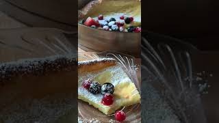 Dutch Baby Pancake Recipe  How to make Dutch Babies shorts [upl. by Nocaed]