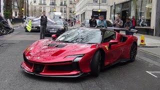 Supercars in London March 2024 [upl. by Ahselaf833]