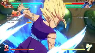 DBFZ Teen Gohan quotpatchquot Im 12 years old and I do what I want New bomb loops new max damage [upl. by Jovia156]