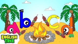 Abc Phonics For Kids  Letters ABCD  Alphabet Buds Ep4 [upl. by Wappes]