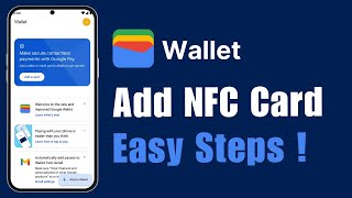 How To Add NFC Card To Google Wallet 2024 [upl. by Derfnam]