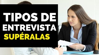 Tipos de entrevistas de trabajo que te puedes encontrar entrevista laboral  reclutador [upl. by Yeslaehc352]