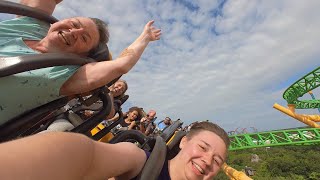 Riding Cheetah Hunt for the first time with my mom Reverse POV [upl. by Akerdna]