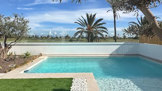 Villas en planta baja de obra nueva en Los Alcázares La Serena Golf [upl. by Aikrehs]