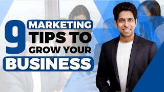 9 Marketing Tips to grow your Income and Business  by Him eesh Madaan [upl. by Ab808]