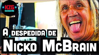 NICKO MCBRAIN E O IRON MAIDEN ⭐️ O FIM DE UMA JORNADA FANTÁSTICA ⭐️ [upl. by Lottie]