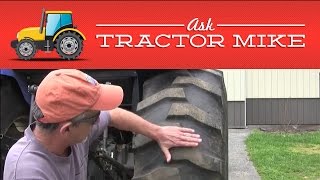 Proper Tractor Tire Inflation [upl. by Yedorb]