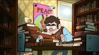 With Gravity Falls 🛖 STUDY WİTH STANFORD PİNES 👓 Stanford Pines ambiance GRAVİTY FALLS AMBİANCE [upl. by Hally]