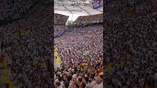 🇩🇪 Deutsche Nationalhymne EURO 2024 I Deutschland vs Ungarn I 2Gruppenspiel Stuttgart [upl. by Letitia]