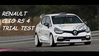 RENAULT CLIO 4 RS TRIAL TEST [upl. by Enyrb223]