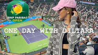 Bnp paribas open vlog Djokovic Nardi Medvedev [upl. by Schulze]