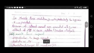 kinesiology1 lec 34Force analysis [upl. by Lindon]