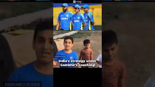 Gambhir Coaching 🤡😂😈 indvsaus gautamgambhir rohitsharma bgt trending testcricket memes ipl [upl. by Avah]