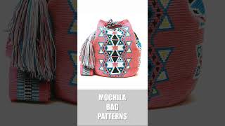 Wayuu mochila bag patterns  CROCHET BAG PATTERNS [upl. by Zusman]