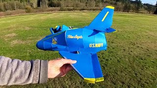 Cartoon Blue Angels A4 Skyhawk Training Flight 4s EDF [upl. by Azarcon]