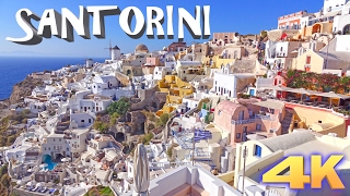 SANTORINI  GREECE 4K [upl. by Donahue]