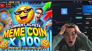 Comment acheter MEME COIN sur SUI  Opportunité x100 HYPER EARLY [upl. by Eimac464]