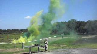 Start of Warrior Day Whitestar Cluster Demo USMC 2009 [upl. by Hallee]