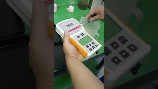 Lucyelec TQ836 Handheld DensitometerUShaped Vibration Tube Method densitymeter densitometer [upl. by Gerik883]