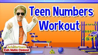 Teen Numbers Workout  Jack Hartmann [upl. by Vetter]