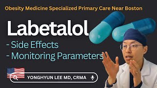 Labetalol Side Effects Monitoring Parameters [upl. by Cohla]