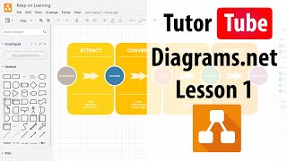 Diagramsnet Tutorial  Lesson 1  Accessing Diagramsnet [upl. by Pinto]