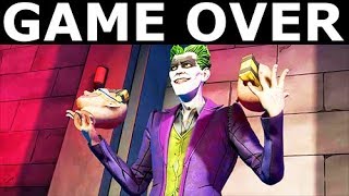 All Game Over Scenes  Vigilante Joker Path  BATMAN Season 2 The Enemy Within Episode 5 [upl. by Zsuedat702]