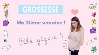 GROSSESSE 👶 21 semaines  💛 On a fait la moitié du chemin [upl. by Namara524]