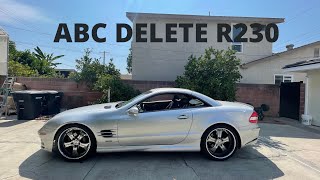 2003 Mercedes SL500 R230 KLEEMANN SUPERCHARGED ABC Delete with RMT kit with sway bars installed [upl. by Anuala293]