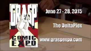 GRASP Comic Expo Promo 2015  quotLiving Artquot [upl. by Nial]