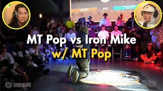 MT Pop vs Iron Mike  Freestyle Session Battle Commentary [upl. by Heather]