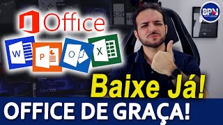 Microsoft OFFICE DE GRAÇA PTBR Veja Como usar [upl. by Enomys]