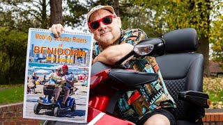 Pensioner makes hilarious calendar featuring mobility scooters  SWNS [upl. by Charisse319]