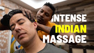 Barber Vikrams FIERCE ASMR Indian Head Massage to SLEEP to 😴 Nagpur [upl. by Fifine]