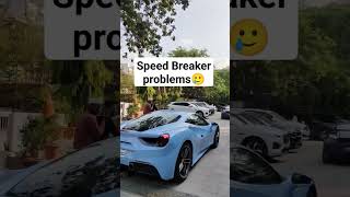 Super cars speed breaker problems😰hyderabad supercars [upl. by Yna63]