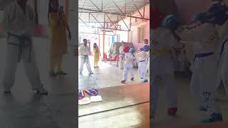 ITF Taekwondo sparring Anjuli ITF [upl. by Jenda]