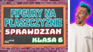 FIGURY NA PŁASZCZYŹNIE  SPRAWDZIAN [upl. by Ress961]