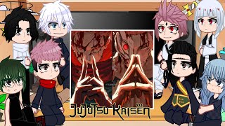 Jujutsu kaisen react to Future  Itadori  Jujutsu kaisen  Gacha react [upl. by Bikales]