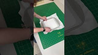 How to Make an Embroidered Faux Leather Tray  embroiderylibrary machineembroidery design diy [upl. by Helene]