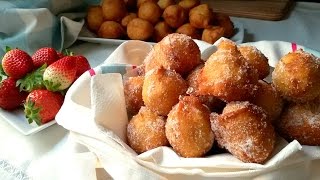 Buñuelos de patata dulces [upl. by Arbma832]