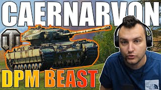 A Tank with Rapid Fire Power The Caernarvon  World of Tanks [upl. by Aer]